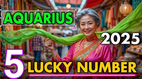 5 lucky numbers for aquarius